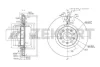BS-6176 ZEKKERT Тормозной диск