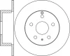Превью - FR0401 FIT Тормозной диск (фото 2)