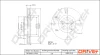 DP1010.11.0744 Dr!ve+ Тормозной диск