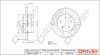 DP1010.11.0750 Dr!ve+ Тормозной диск