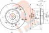 78RBD25056 R BRAKE Тормозной диск