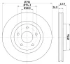 ND2031K NISSHINBO Тормозной диск