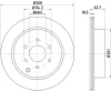 ND2032K NISSHINBO Тормозной диск