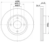 ND2036K NISSHINBO Тормозной диск