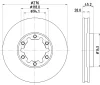 ND2079K NISSHINBO Тормозной диск