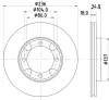 ND3024K NISSHINBO Тормозной диск