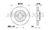 AE0490 BRAXIS Тормозной диск