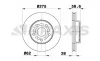 AE0758 BRAXIS Тормозной диск