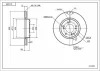 214 189 Hart Тормозной диск