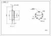 228 867 Hart Тормозной диск