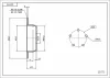 231 773 Hart Тормозной диск