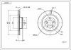 250 227 Hart Тормозной диск