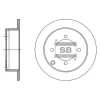 SD1138 HIQ Тормозной диск