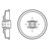 SD2061 HIQ Тормозной диск