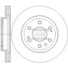 SD5519 HIQ Тормозной диск