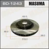 BD-1243 MASUMA Тормозной диск