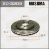 BD-3209 MASUMA Тормозной диск