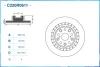 Превью - C220R0611 CWORKS Тормозной диск (фото 2)