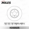 K000025 MILES Тормозной диск