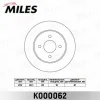 K000062 MILES Тормозной диск