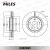 Превью - K000065 MILES Тормозной диск (фото 3)