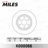 K000066 MILES Тормозной диск