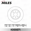 K000071 MILES Тормозной диск