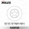 K000135 MILES Тормозной диск