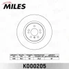 K000205 MILES Тормозной диск
