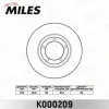 K000209 MILES Тормозной диск