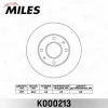 K000213 MILES Тормозной диск
