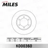 K000360 MILES Тормозной диск