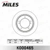 K000465 MILES Тормозной диск