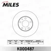 K000487 MILES Тормозной диск