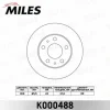 K000488 MILES Тормозной диск