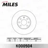 K000504 MILES Тормозной диск