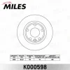 K000598 MILES Тормозной диск