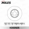 K000925 MILES Тормозной диск