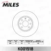 K001518 MILES Тормозной диск