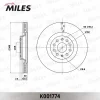 Превью - K001774 MILES Тормозной диск (фото 3)