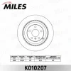 K010207 MILES Тормозной диск