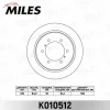 K010512 MILES Тормозной диск