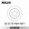 K010636 MILES Тормозной диск