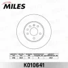 K010641 MILES Тормозной диск