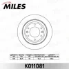 K011081 MILES Тормозной диск