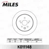 K011148 MILES Тормозной диск