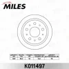 K011497 MILES Тормозной диск
