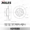 K011599 MILES Тормозной диск