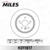 K011617 MILES Тормозной диск