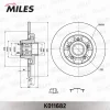 Превью - K011682 MILES Тормозной диск (фото 4)